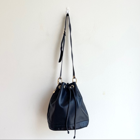 Aleda Firenze Handbags - Aleda Firenze Drawstring Bucket Bag